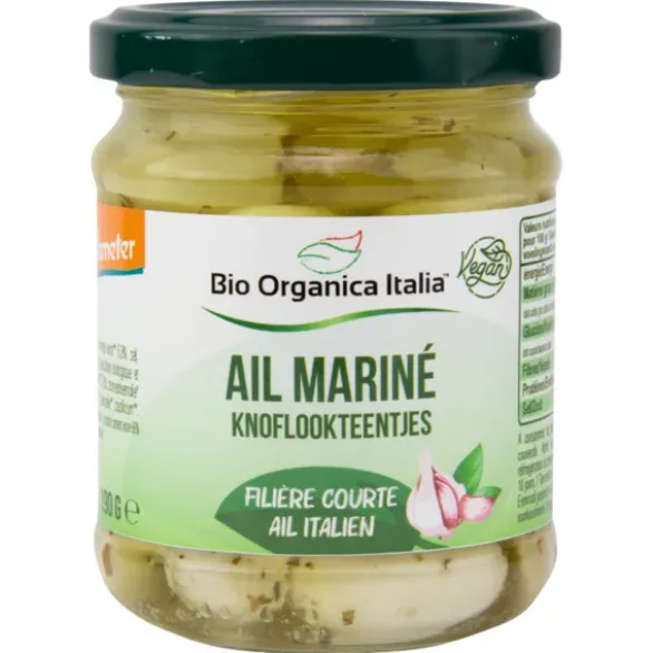 Ail mariné à l'huile 190g