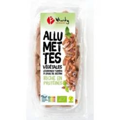 Allumettes végétales légèrement fumées 100g
