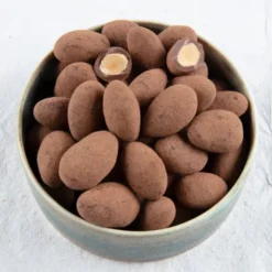 Amandes enrobées de chocolat au lait Bio