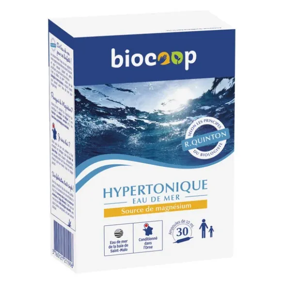 Ampoules Eau de mer hypertonique (30)