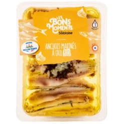 Anchois filets mariné ail 150g