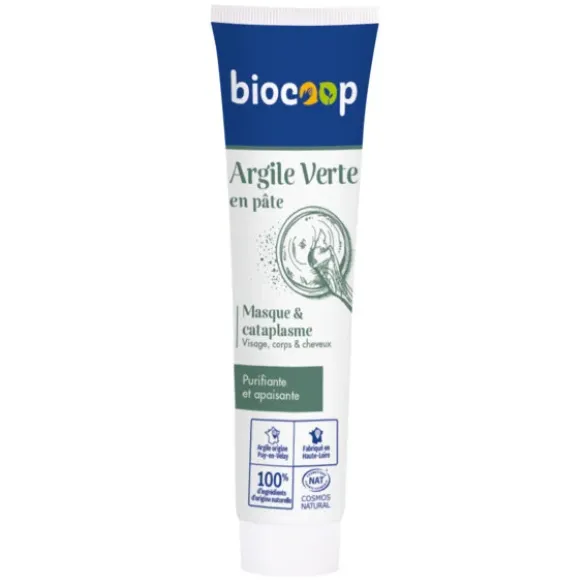 Argile verte pâte tube 150g