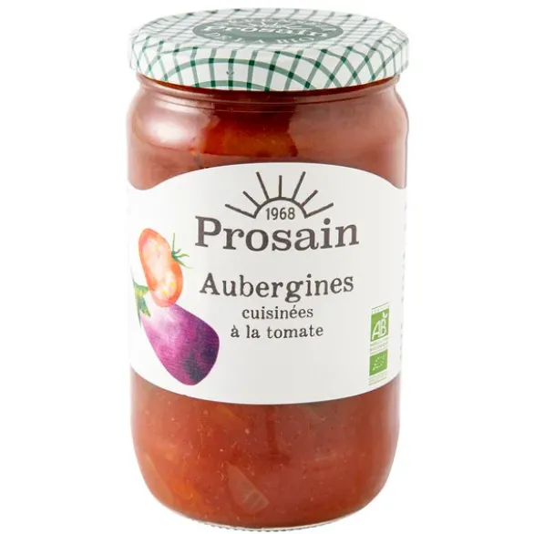 Aubergines cuisinées à la tomate