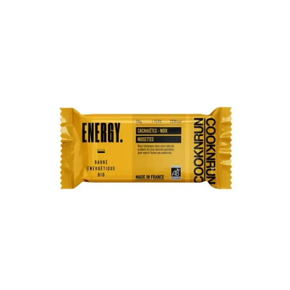 Barre Energycacahuèt noix noisette 50g