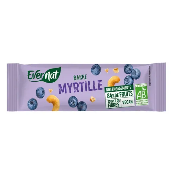Barre myrtille 40g