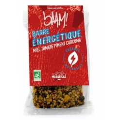 Barre énergétique miel tomate piment curcuma 40g