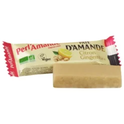 Barre pâte d'amande citron gingembre 25g