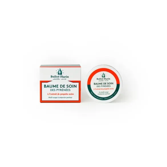 Baume de soin des Pyrénées à l'extrait de propolis noire 30ml