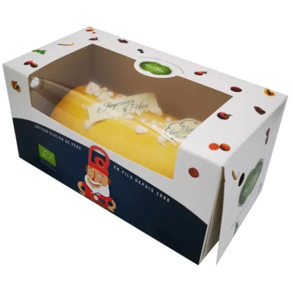 Bûche mangue passion framboise 530g