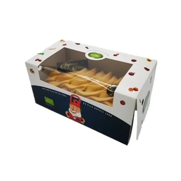 Bûche vanille caramel pommes 530g