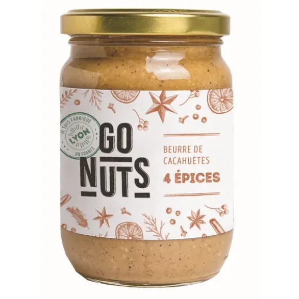 Beurre de cacahuètes 4 épices 270g