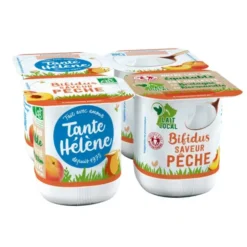 Bifidus saveur pêche 4x125g
