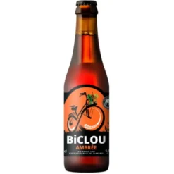 Bière ambrée Biclou 6.6° 33cl