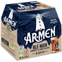 Bière ambrée sans gluten 5.4° 25cl (6) pack