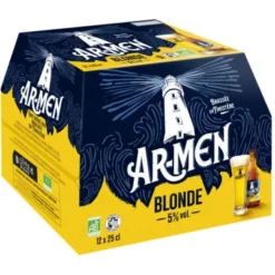 Bière blonde Ar Men 5° 25cl (12) pack