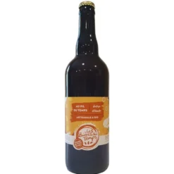 Bière blonde Au Fil du Temps 6,5° 75cl