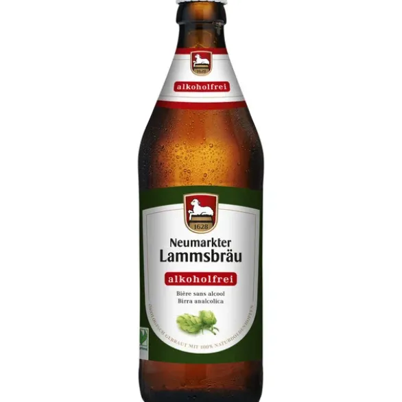 Bière blonde Lammsbräu sans alcool 0.5° 50cl