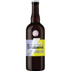 Bière blonde La Soudaine 5,6° 75cl