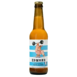Bière Edmond blanche sans alcool 0,4° 33cl