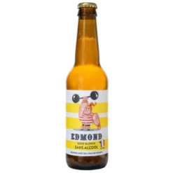 Bière Edmond blonde sans alcool 0,4° 33cl