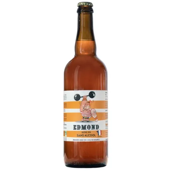 Bière Edmond IPA sans alcool 0,4° 75cl