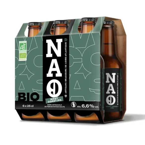 Bière Nao Westcoast IPA 6,6° 25cl (6) pack