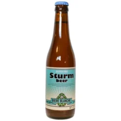 Bière Sturm sans gluten blanche 5,5° 33cl