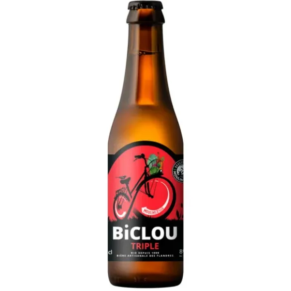 Bière triple Biclou 8° 33cl