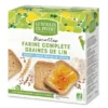 Biscottes complètes graines de lin 270g