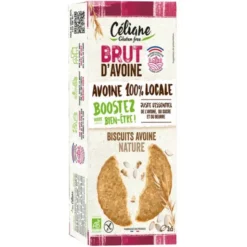 Biscuit brut avoine nature 130g