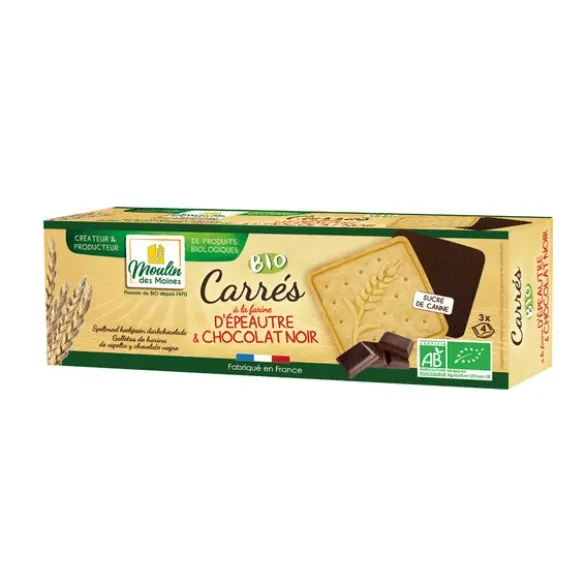 Biscuit carré épeautre chocolat 150g
