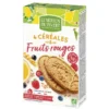 Biscuit céréales fruits rouges 190g
