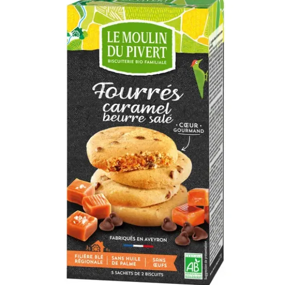 Biscuit fourré caramel beurre salé 175g