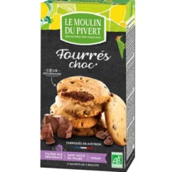 Biscuit fourré chocolat noir 175g
