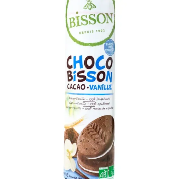 Biscuit fourré épeautre cacao vanille 300g