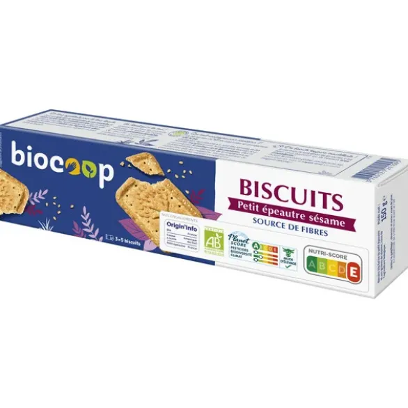 Biscuit petit épeautre sésame 150g