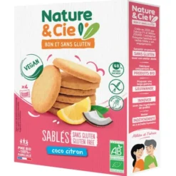 Biscuit sablé coco citron (16) 125g
