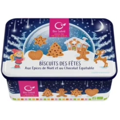 Biscuits pépites épices boîte métal 250g