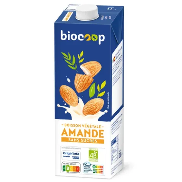 Boisson amande légère sans sucre 1L