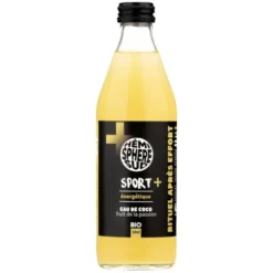 Boisson énergétique Sport + eau de coco fruit de la passion 33cl