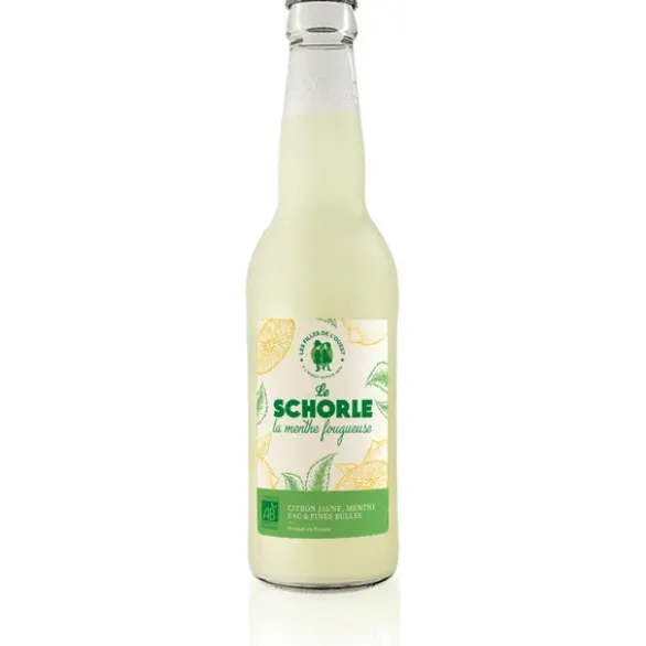 Boisson pétillante citron menthe 33cl
