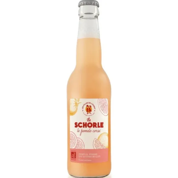 Boisson pétillante pomelo pomme 33cl