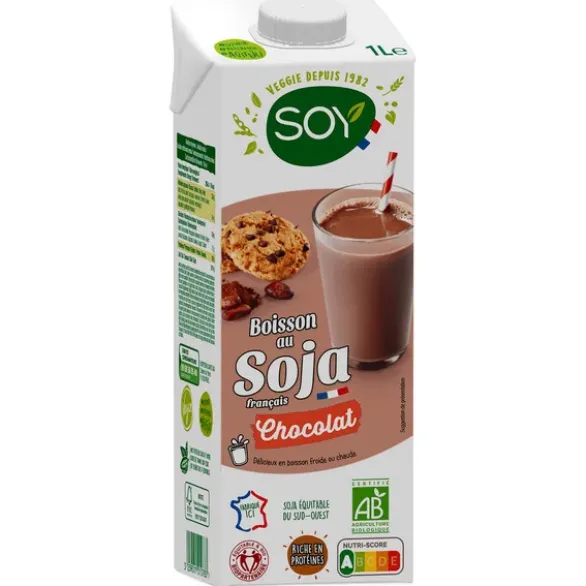 Boisson soja chocolat 1L