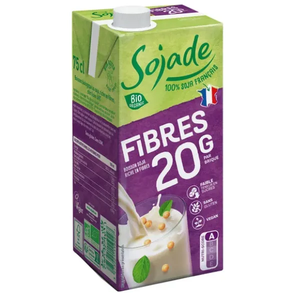 Boisson soja fibres 75cl