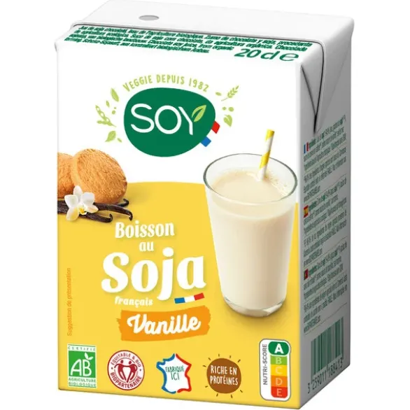 Boisson soja vanille 20cl