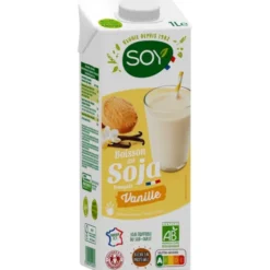 Boisson soja vanille 1L