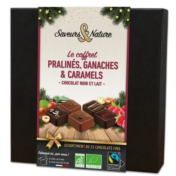 Bouchée assortiment chocolat noir lait (25) 200g