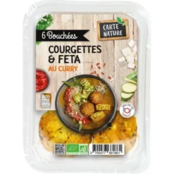 Bouchée riz courgette fêta (6) 180g