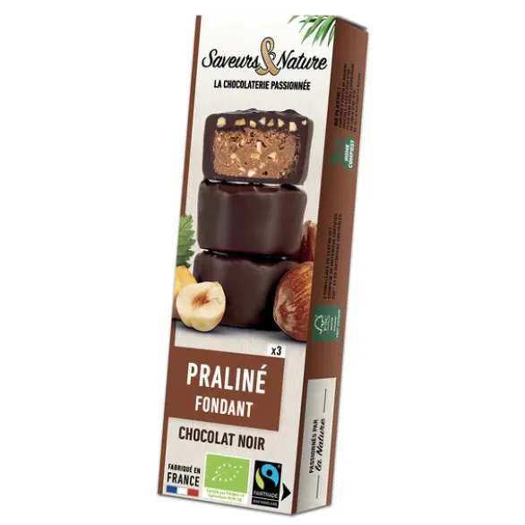 Bouchée rocher chocolat noir (3) 45g