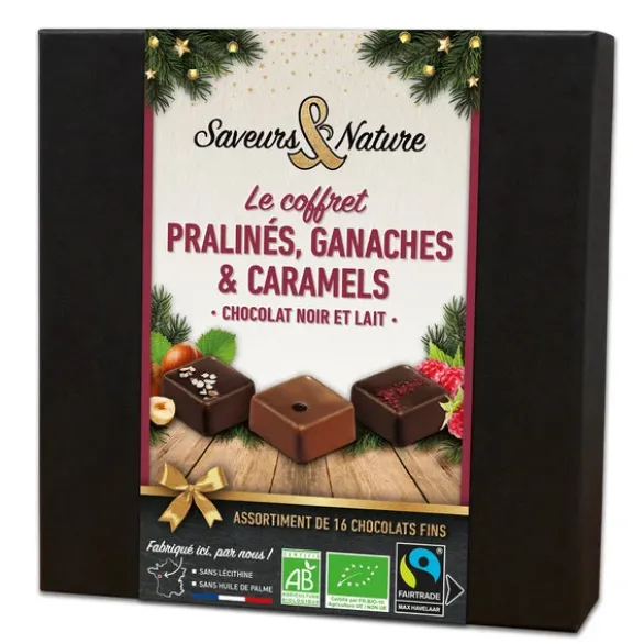 Bouchées assort chocolat noir lait (16) 125g